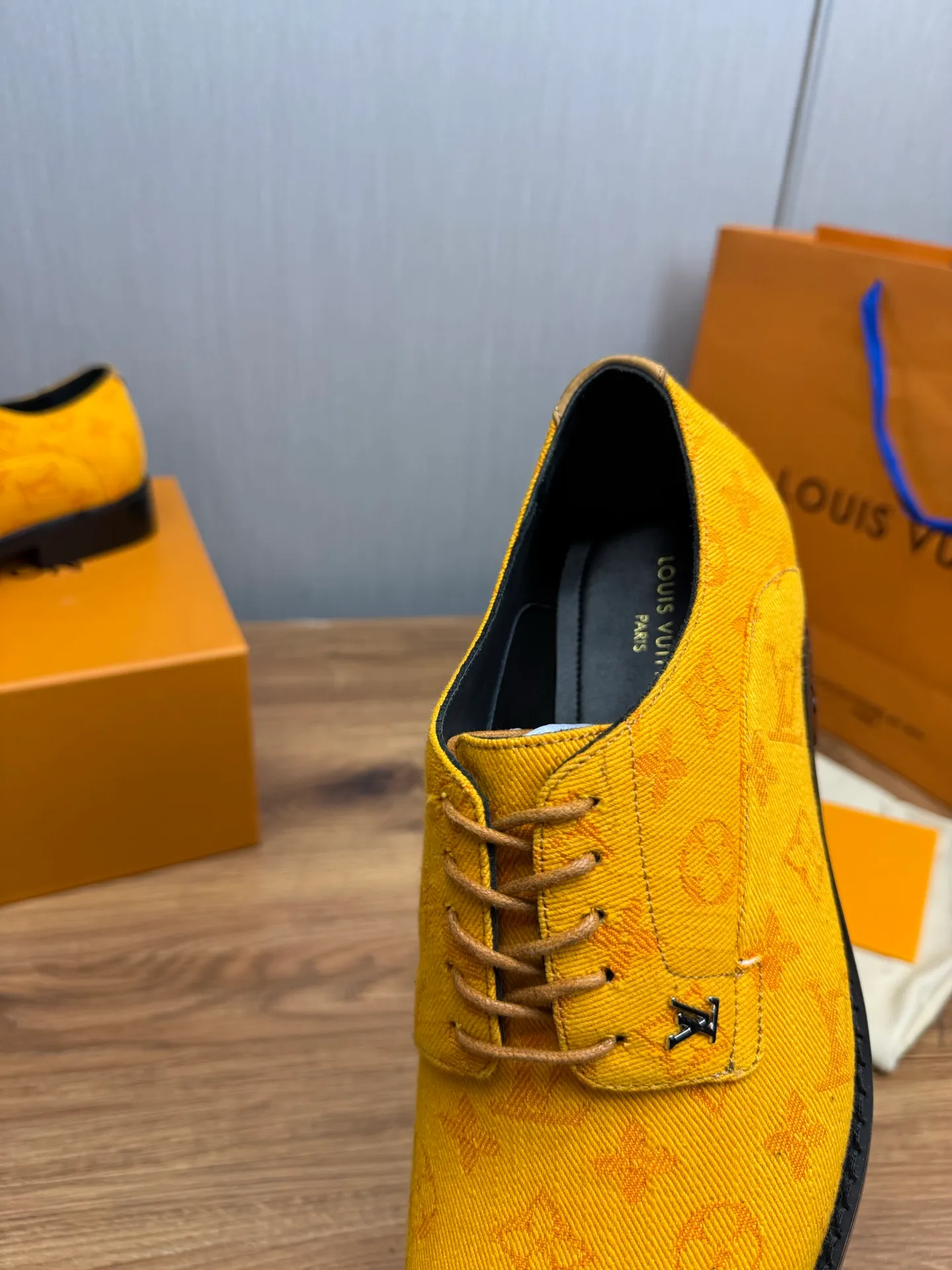 Factory 720💰 LV. Men's business casual leather shoes, all made of imported original brand leather, just to create a more comfortable wearing experience, original non-slip and wear-resistant outsole ✔️16-45 (38.45 non-refundable)
